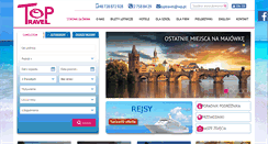 Desktop Screenshot of biurotoptravel.pl