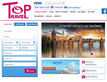 Tablet Screenshot of biurotoptravel.pl